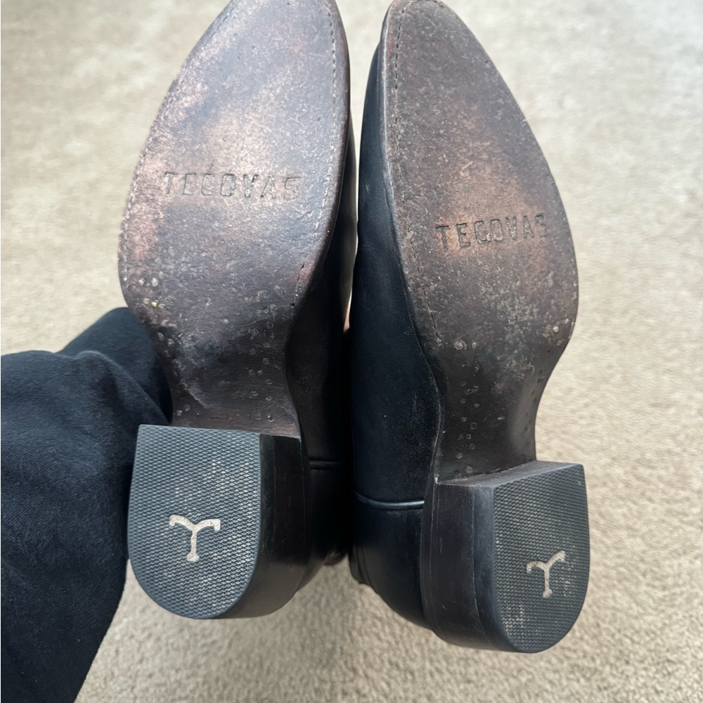 Tecovas Jamie Black Western Leather Boots - Picture 7 of 7